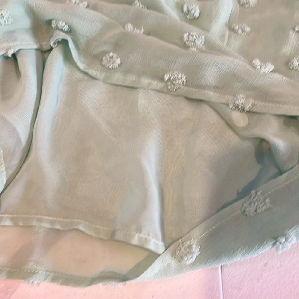 #148. Swiss dot blouse. 3x - Picture 6 of 9